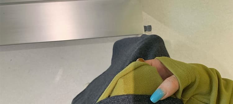 가을 켜기 새로운 임산부 한 부서 디자인 센스 V넥 베스트 순면 슬림해 보이는 긴팔 반신 스커트 3종 세트 상세 이미지 39