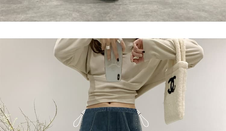 가을 겨울 켜기 새로운 패션 다용도 핫픽스 임산부 루즈핏 워시 물 청바지 상세 이미지 21