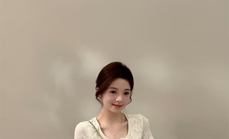 여름 켜기 새로운 무거운 작업 레이스 프랑스식 자카드 부드러운 패션 슬림해 보이는 품격 임산부 빅 사이즈 드레스 상세 이미지 28