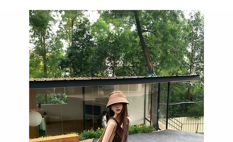 여름 켜기 새로운 무거운 작업 구슬 조각 자수 아마 민소매 V넥 밑단 연꽃 잎 임산부 빅 사이즈 드레스 상세 이미지 29