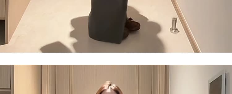 가을 켜기 새로운 스택 착용 임산부 느긋한 긴팔 조끼 와이드 레그 팬츠 3종 세트 세트 상세 이미지 37