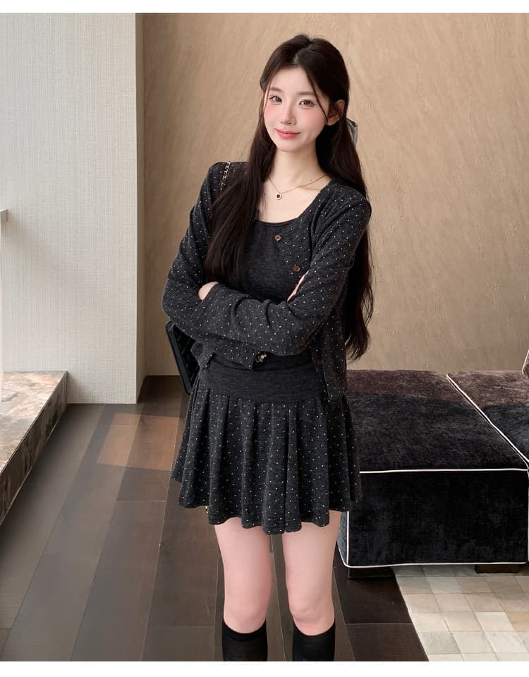 실사 지금 가을 켜기 새로운 외국 가스 임산부 다용도 도트 무늬 3종 세트 세트 상세 이미지 24