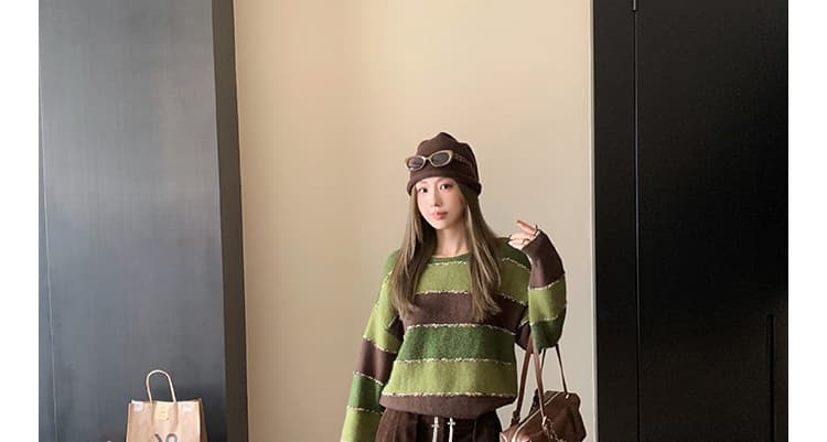 가을 켜기 새로운 폭발 패션 다용도 코듀로이 임산부 8 점 임산부 와이드 레그 팬츠 상세 이미지 40