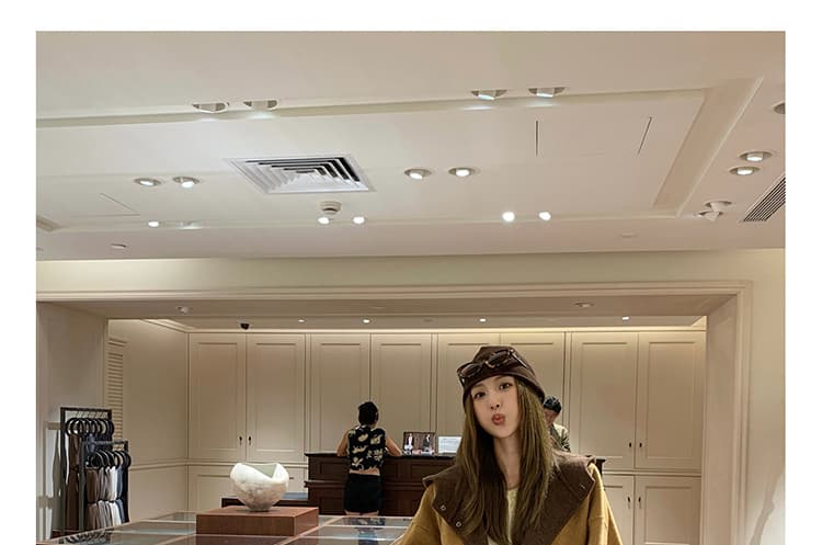 가을 켜기 새로운 폭발 패션 다용도 코듀로이 임산부 8 점 임산부 와이드 레그 팬츠 상세 이미지 46