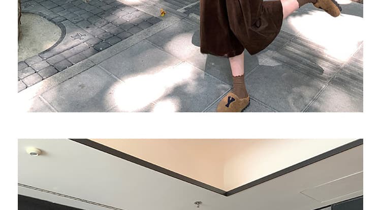 가을 켜기 새로운 폭발 패션 다용도 코듀로이 임산부 8 점 임산부 와이드 레그 팬츠 상세 이미지 57