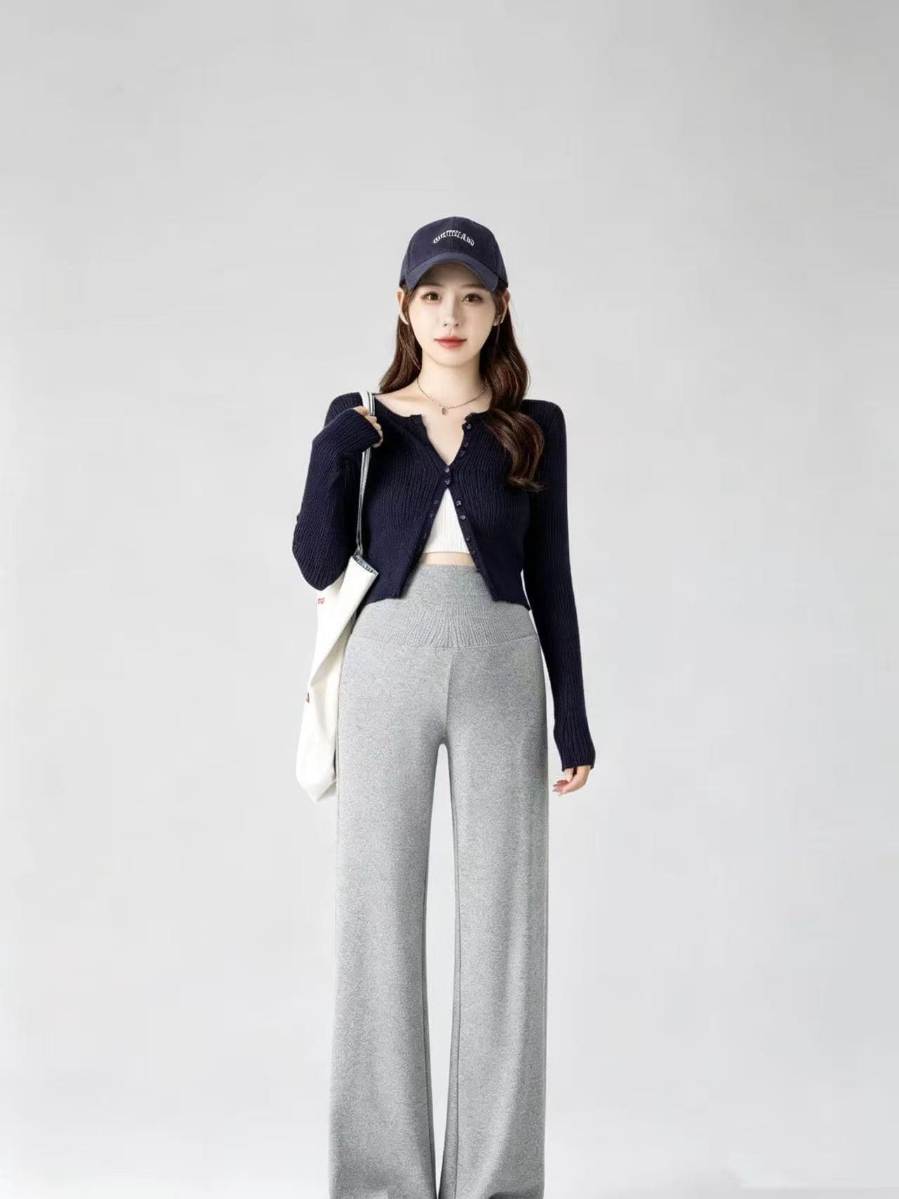 임산부 부츠컷 바지 2026 이른 가을 하이웨이스트 슬림해 보이는 넓은 다리 유 바지 루즈핏 도루 센스 편안함 루즈핏 아니요 르 배 상세 이미지 11