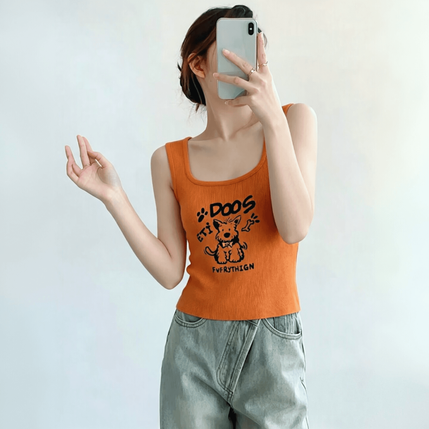 고급 센스 기초 다용도 민소매 조끼 티셔츠 여성 여름 아메리칸 핫걸 외출용 슬립 인사이드 가져 가라. 몸매 가꾸기 맨위 상세 이미지 7