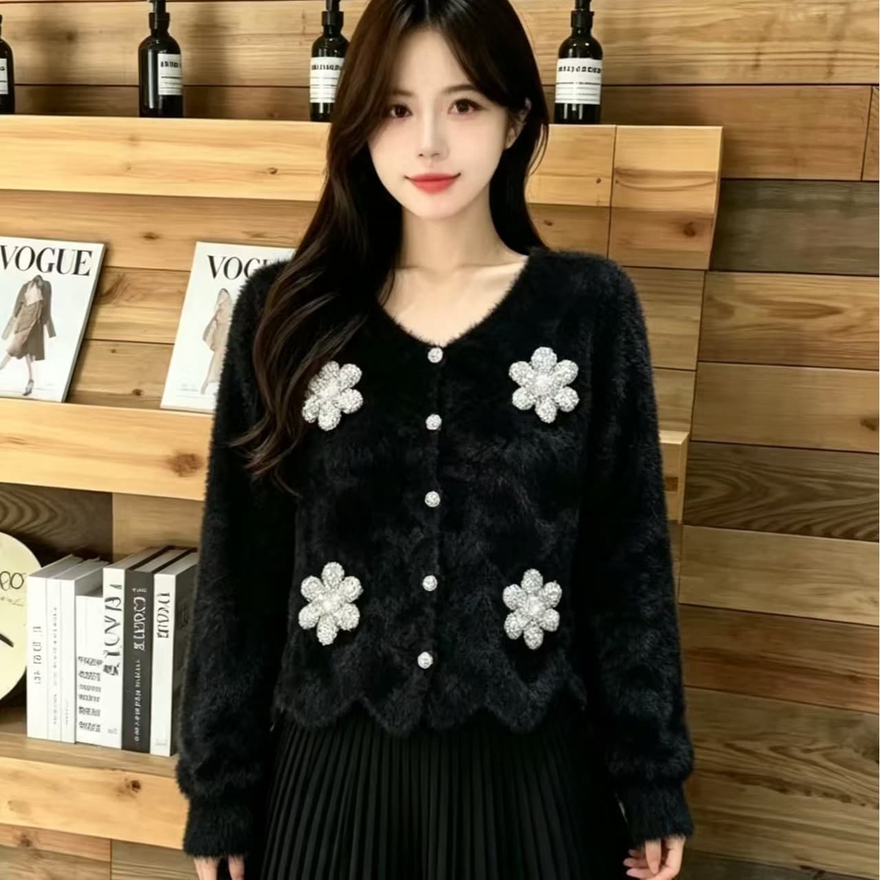 새로운 높은 품질 플리스 플러시 달콤함 다용도 스웨터 맨위 이미지 2