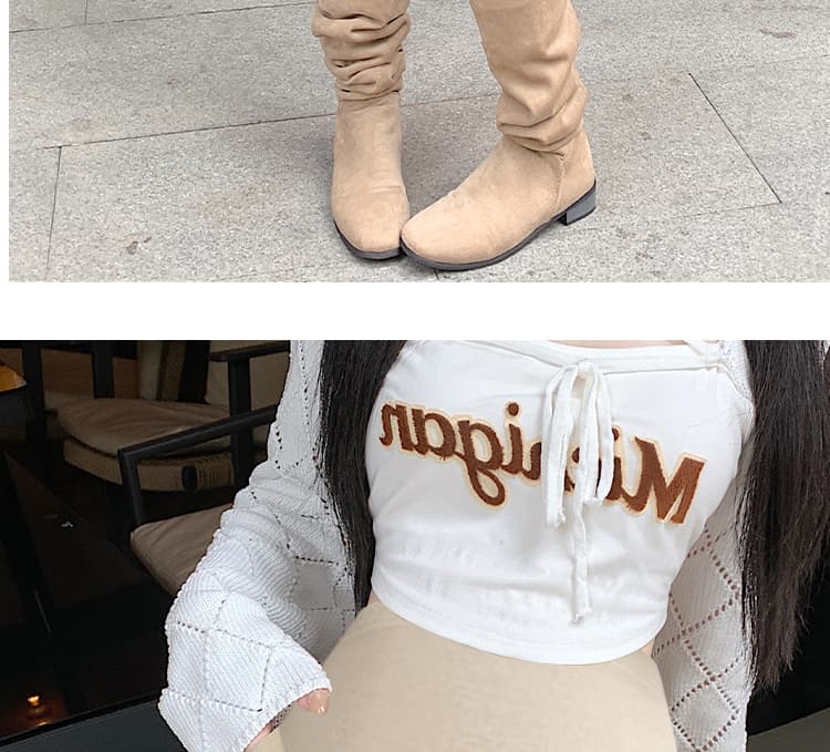 출산 착용 2026 새로운 임산부 pu 국방 진짜 가죽 반바지 고급 부드럽다 캐주얼 넓은 다리 부츠 팬츠 상세 이미지 35