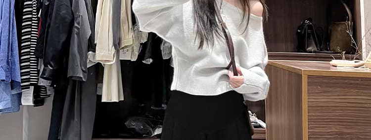 임산부 2026 새로운 봄 가을 패션 클래식 캐주얼 넓은 다리 슬림해 보이는 바닥 청소 바지 고급 센스 모직 바지 임산부 바지 상세 이미지 40