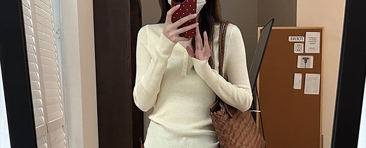 임산부 느긋한 도루 센스 찹쌀 봄 가을 반신 스커트 새로운 한 부서 하이웨이스트 슬림해 보이는 이후 트임 한 마디 롱 스커트 상세 이미지 31