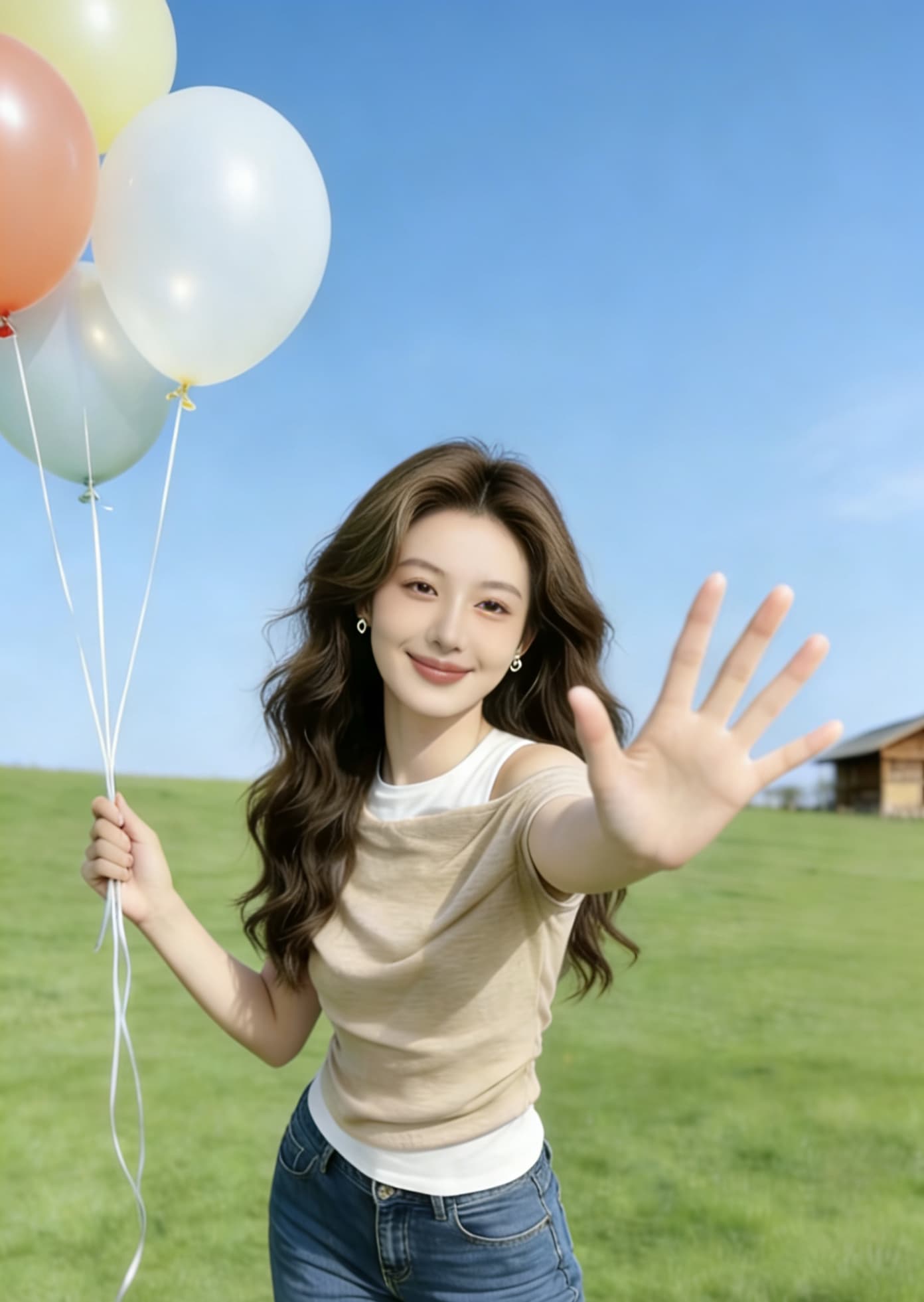 한 부서 페이크 레이어드 오프숄더 반팔 티셔츠 여성 비대칭 디자인 센스 핫걸 슬림해 보이는 Chic 맨위