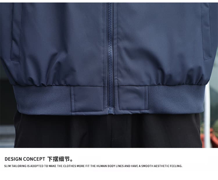 2026 봄 가을 새로운 스트라이프 스탠드 칼라 재킷 남자 조수 브랜드 아메리칸 패션 캐주얼 재킷 학생 학원 스타일 맨위 상세 이미지 23