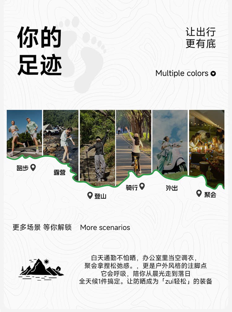2026 새로운 여름 남녀 자외선 차단 복 세트 커플 야외 패션 얇고 가벼운 후드 태양 보호 셔츠 오부 바지 상세 이미지 9