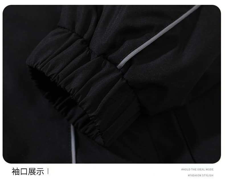 국경 간 새로운 남녀 캐주얼 재킷 봄 가을 반사 기사 스탠드 칼라 자켓 커플 패션 조수 브랜드 맨위 재킷 상세 이미지 18