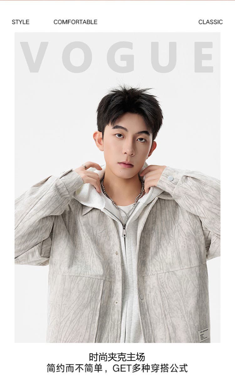 2026 가을 겨울 새로운 털이 있는 폴로 칼라 재킷 남성 두꺼운 보온 면 옷 한국 스타일 빅 사이즈 다용도 캐주얼 재킷 상세 이미지 6