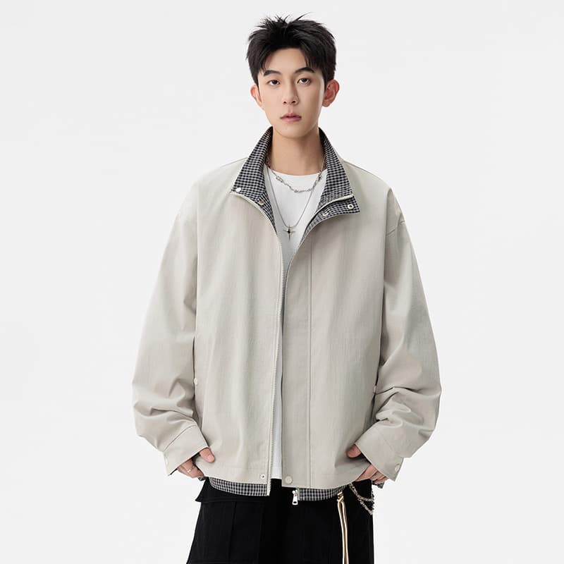 2026 봄 가을 빅 사이즈 m-8xl 페이크 레이어드 재킷 재킷 남성 비즈니스 관리 재킷 다용도 캐주얼 맨위