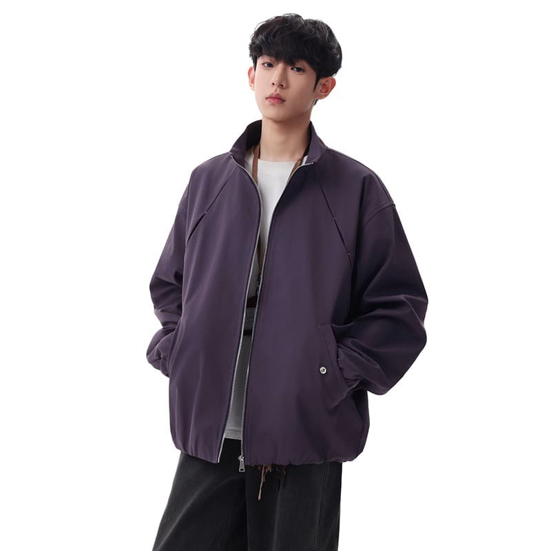 봄 가을 새로운 남성 재킷 높음 거리 트렌드 커플 섹션 재킷 재킷 패션 아메리칸 루즈핏 캐주얼 맨위