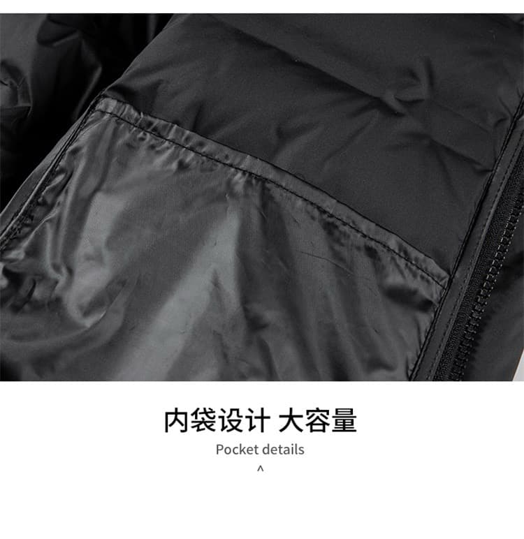 2026 가을 겨울 90 플러시 갈비 살 다운 재킷 내피 얇고 가벼운 보온 화이트 덕 다운 재킷 남성 클래식 다운 재킷 상세 이미지 18