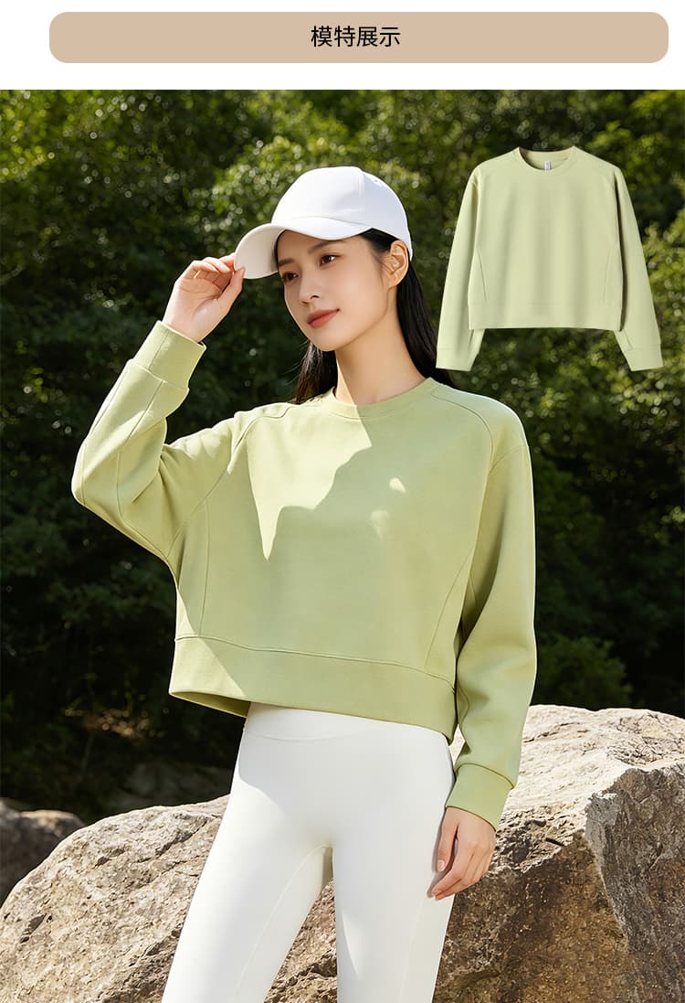 폭발 쇼트 스타일 라운드 넥 후드티 여성 2026 남성 가을 겨울 긴팔 티셔츠 패션 패치워크 맨위 커플 상세 이미지 18