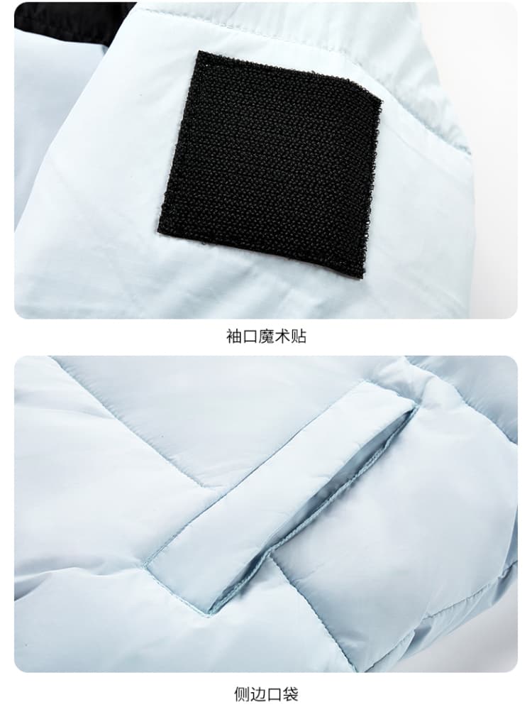 폭발 주요 추진력 화이트 덕 다운 겨울 새로운 패션 야외 트렌드 남녀 후드 다운 재킷 방한과 난방 재킷 상세 이미지 16