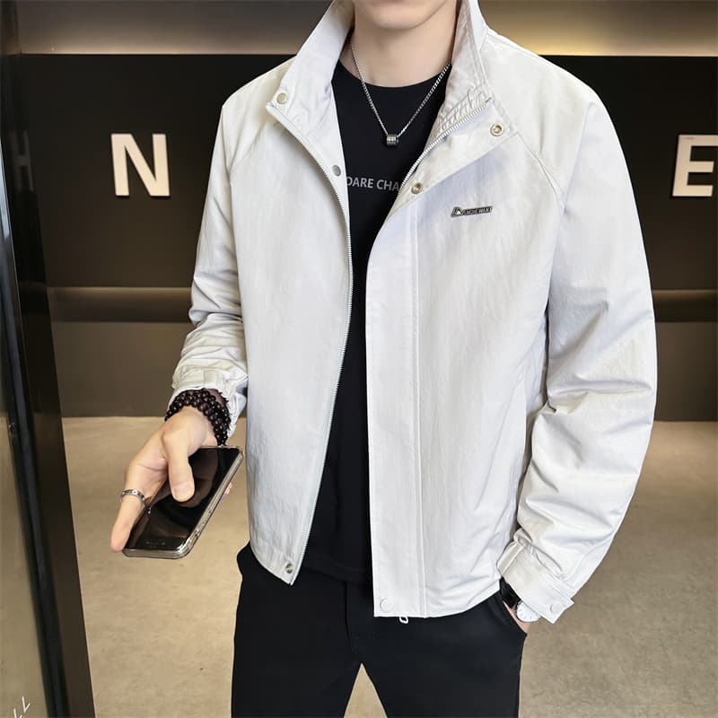 가을 새로운 높은 품질 재킷 캐주얼 패션 트렌디 섹션 다용도 야외 워크웨어 다용도 루즈핏 남성 재킷 이미지 2