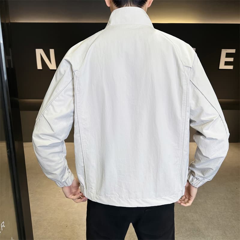 가을 새로운 높은 품질 재킷 캐주얼 패션 트렌디 섹션 다용도 야외 워크웨어 다용도 루즈핏 남성 재킷 이미지 5