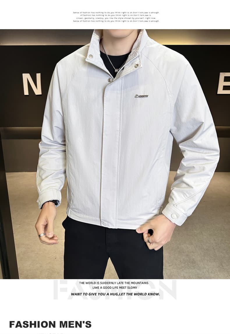 가을 새로운 높은 품질 재킷 캐주얼 패션 트렌디 섹션 다용도 야외 워크웨어 다용도 루즈핏 남성 재킷 상세 이미지 25
