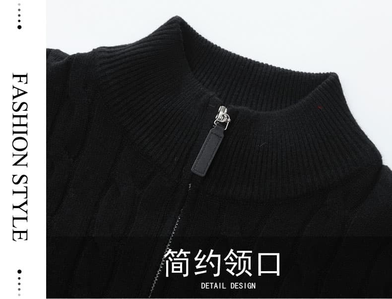 가을 겨울 두꺼운 보온 부드럽다 편안함 통기성 트렌디 에디션 패션 잘 생긴 커플 다용도 오픈 가디건 니트 스웨터 코트 상세 이미지 2