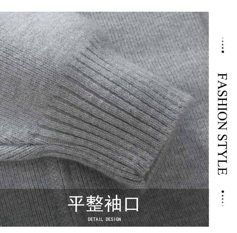 가을 겨울 두꺼운 보온 부드럽다 편안함 통기성 트렌디 에디션 패션 잘 생긴 커플 다용도 오픈 가디건 니트 스웨터 코트 상세 이미지 3