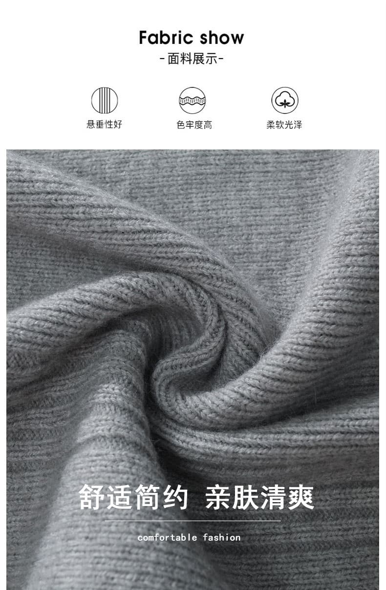 가을 겨울 두꺼운 보온 부드럽다 편안함 통기성 트렌디 에디션 패션 잘 생긴 커플 다용도 오픈 가디건 니트 스웨터 코트 상세 이미지 6