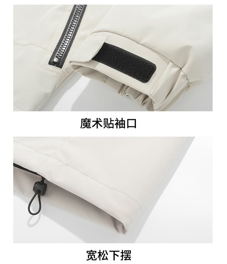 자켓 남자 커플룩 자켓 여성 운동 루즈핏 방한 등산복 방수 방풍 트렌드 캐주얼 재킷 상세 이미지 12