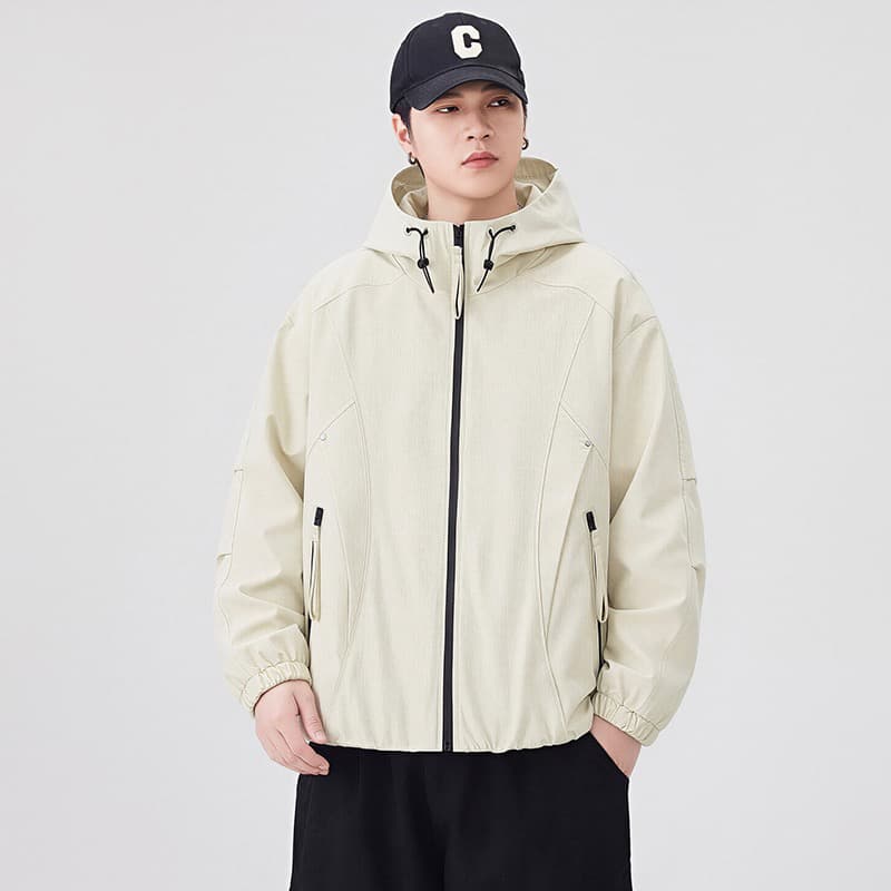 가을 아메리칸 후드 재킷 남성 2026 야외 방풍 방수 요금 외투 커플룩 맨위 여성 이미지 3