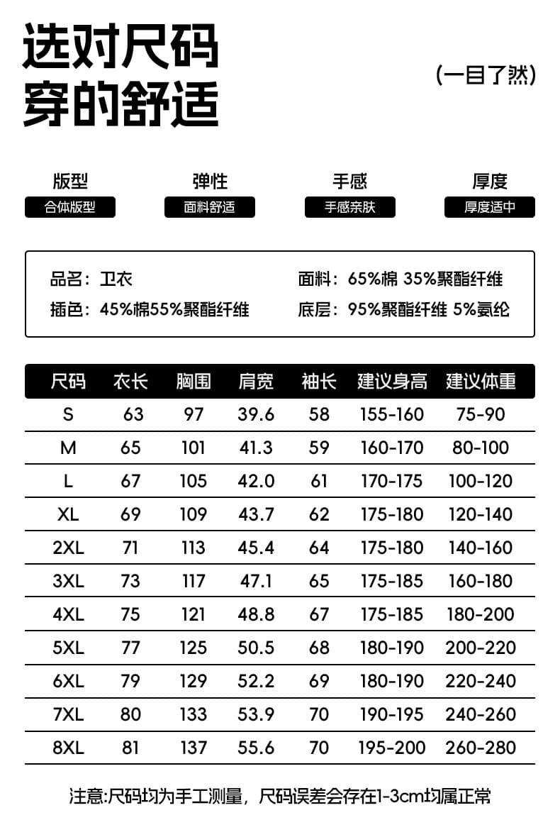 높음 제품 배색 긴팔 후드티 남자 XL s-8xl 캐주얼 풀오버 티셔츠 여성 2026 가을 커플룩 맨위 상세 이미지 9