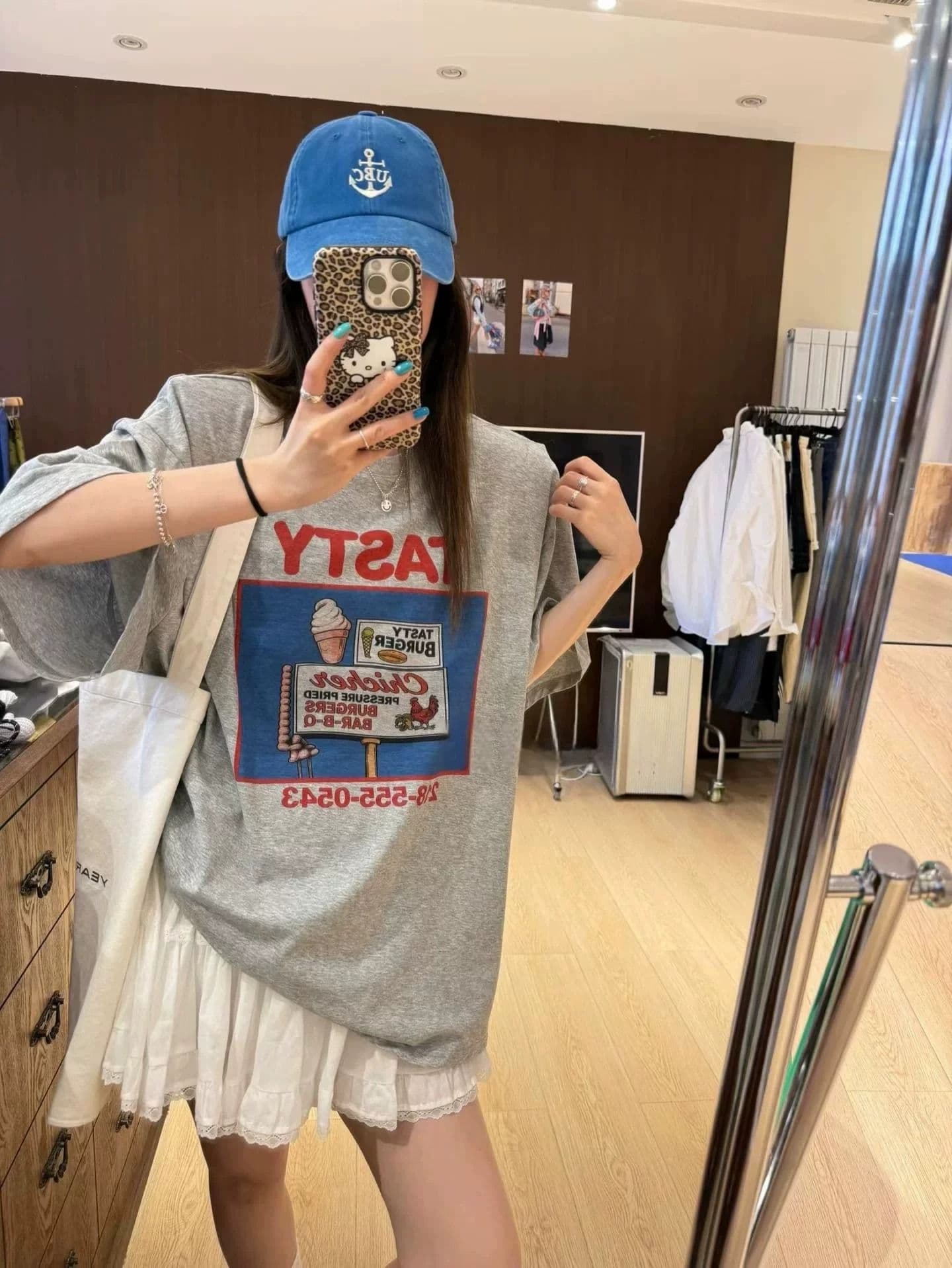한 부서 chic 스포츠 슈트 여성 여름 루즈핏 슬림해 보이는 패션 스트라이프 반팔 와이드 레그 팬츠 캐주얼 투피스 세트 트렌디