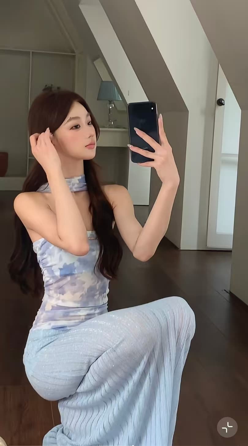 망사 패치워크 아름다운 여름 휴가 치마 롱 스커트 여성 여름 몸매 가꾸기 마이크로 ~을 통해 섹시함 타이트 스커트 오프숄더 드레스 상세 이미지 2