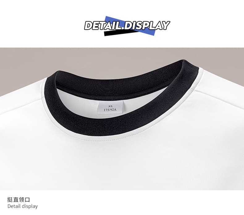 새로운 여름 남자 트렌드 몸매 가꾸기 서비스 조수 브랜드 학생 반팔 티셔츠 맨위 라운드 넥 긴 바지 두 조각 캐주얼 세트 상세 이미지 25