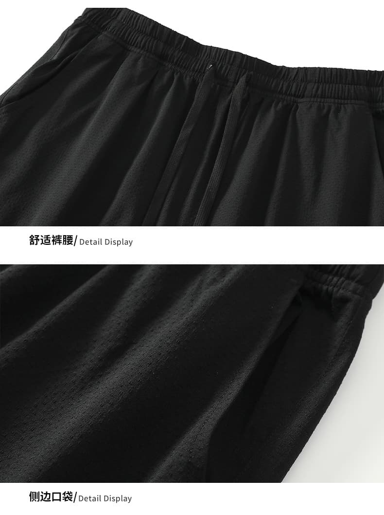 여름 새로운 투명 그리드 반사 클립 기사 여름 반팔 반바지 여름 캐주얼 스포츠 슈트 패션 섹션 상세 이미지 28