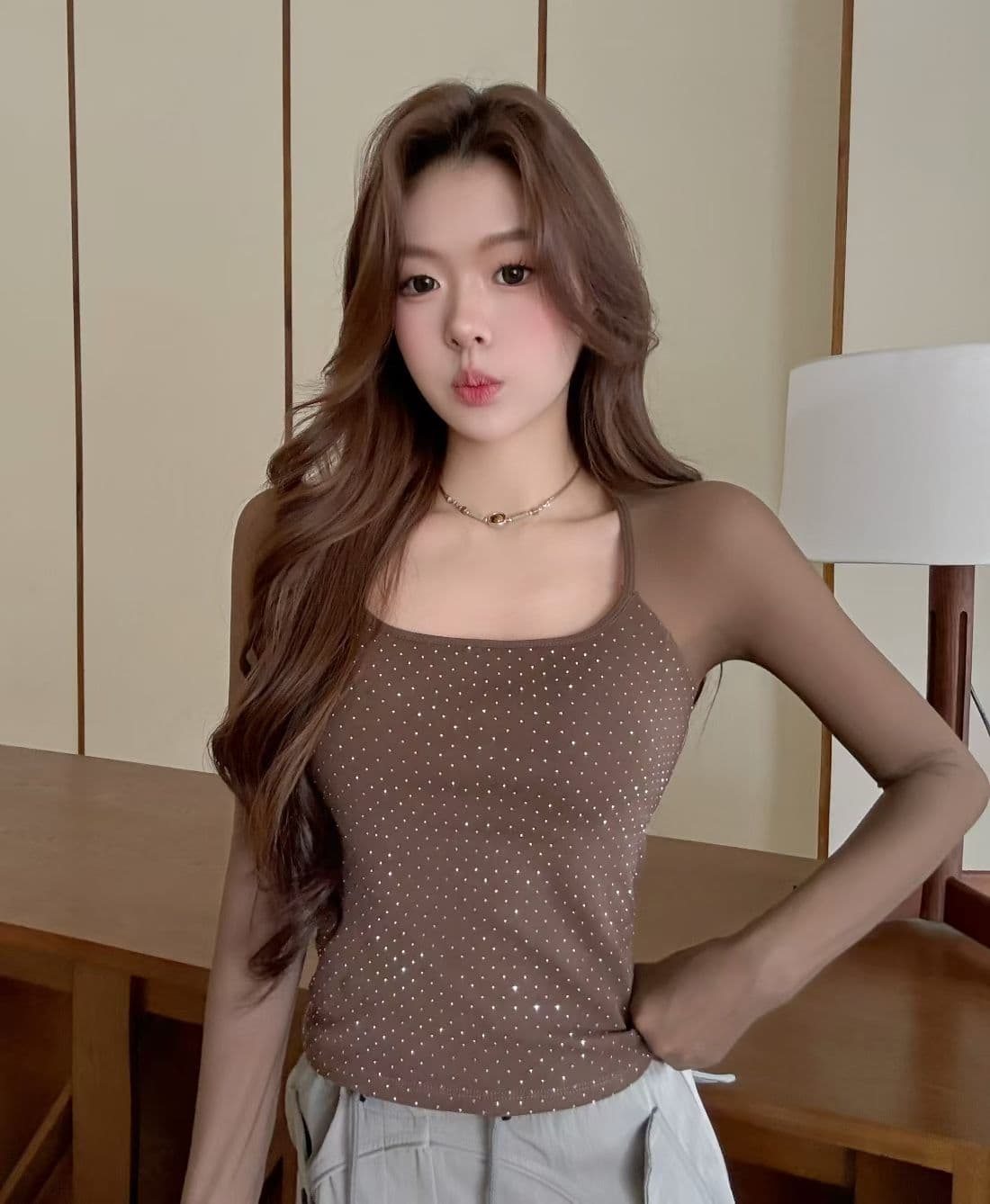 여름 새로운 순수한 욕망 바람 전체 훈련 패치워크 망사 긴 소매 티셔츠 소매 몸매 가꾸기 슬림해 보이는 원피스 벨트 가슴 패드 여성 상세 이미지 10