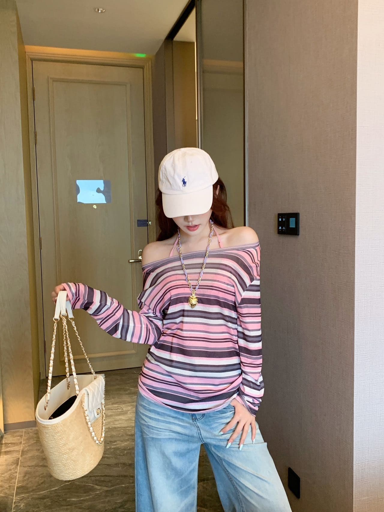 순수한 욕망 섹시함 V넥 캐미솔 여성 드레스 발레 바람 레이스 방귀 커튼 패치워크 몸매 가꾸기 슬림해 보이는 맨위 상세 이미지 3
