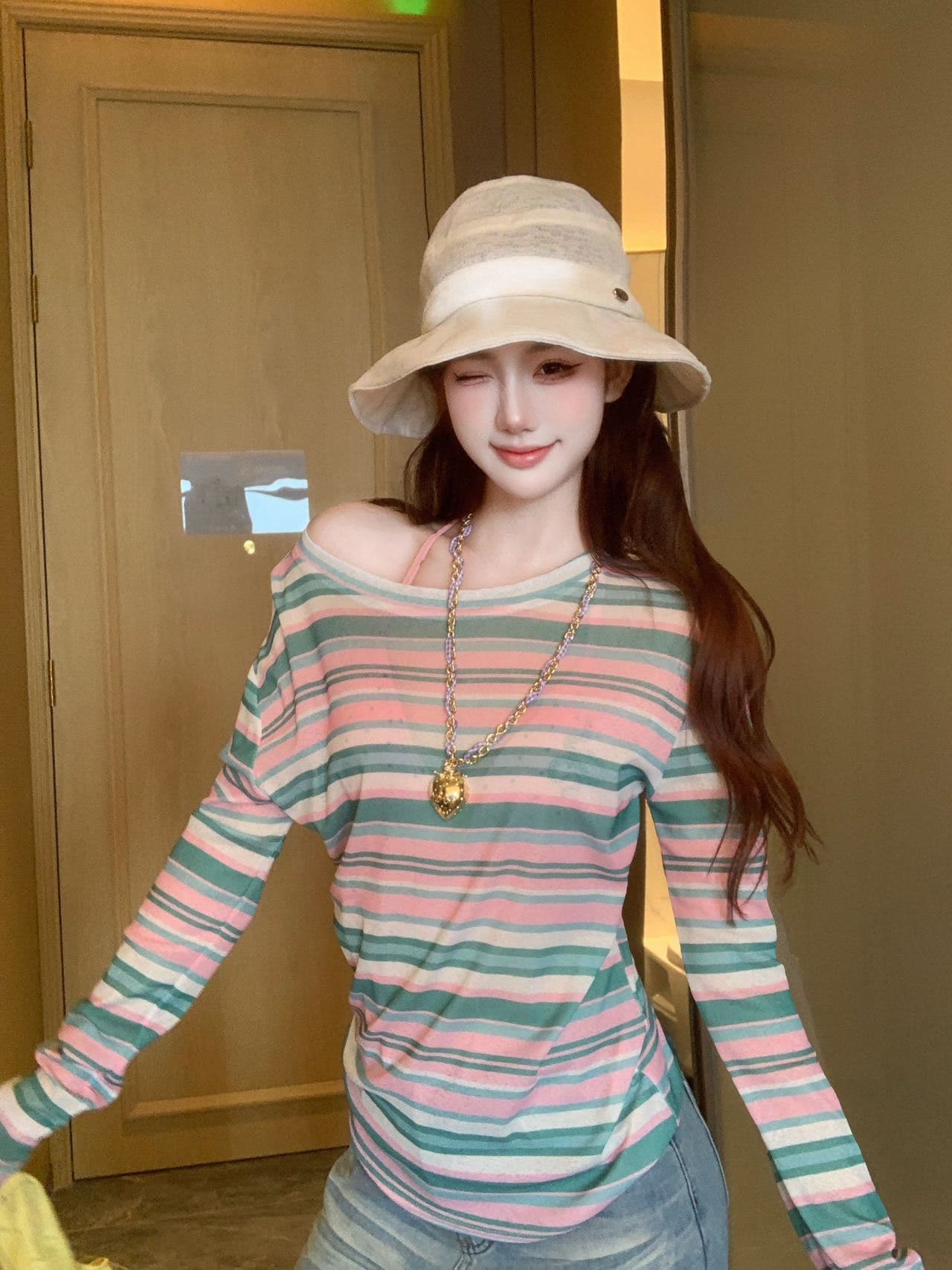 순수한 욕망 섹시함 V넥 캐미솔 여성 드레스 발레 바람 레이스 방귀 커튼 패치워크 몸매 가꾸기 슬림해 보이는 맨위 상세 이미지 6