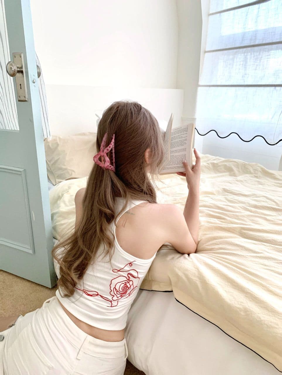 여름 새로운 캐주얼 몸매 가꾸기 슬림해 보이는 다용도 무거운 작업 장미 자수 조끼 벨트 가슴 패드 상세 이미지 15