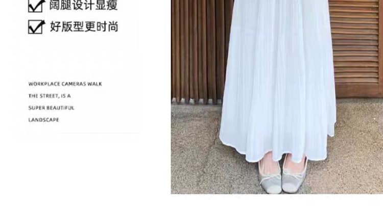 신제품 지금 2026 여름 임산부 반신 스커트 슬림해 보이는 빅 플레어 스커트 백 주름 한 마디 우산 치마 케이크 드레스 상세 이미지 12