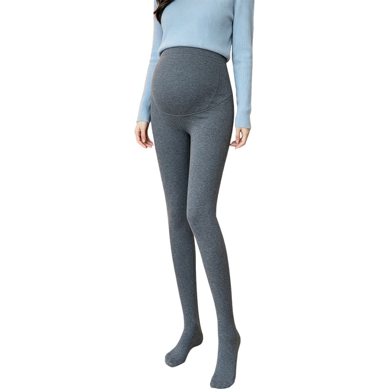 가을 겨울철 빅 사이즈 임산부 레깅스 외출용 떨어지지 않음 파일 지방 mm 복부 지지 아니요 르 배 풋 커버 9 포인트 팬티스타킹 이미지 5