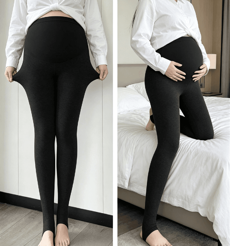 가을 겨울철 빅 사이즈 임산부 레깅스 외출용 떨어지지 않음 파일 지방 mm 복부 지지 아니요 르 배 풋 커버 9 포인트 팬티스타킹 상세 이미지 34