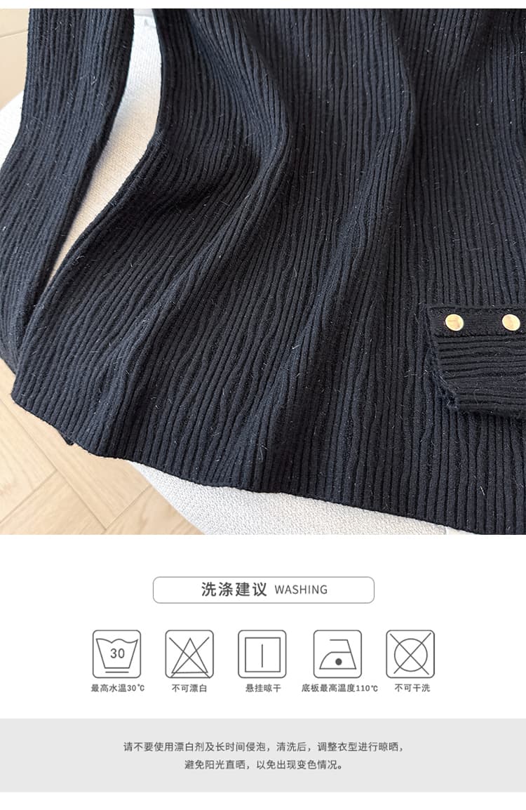 2026 가을 겨울 스웨터 터틀넥 기본 셔츠 여성 보온 디자인 센스 버드 나무 못 라운드 넥 풀오버 긴팔 인사이드 가져 가라. 니트 스웨터 상세 이미지 29