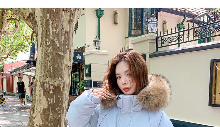 mm 명 모 여성 의류 다운 재킷 여성 짧은 겨울 2026 새로운 작은 키 두꺼운 Parker 워크웨어 두꺼운 면 옷 상세 이미지 25