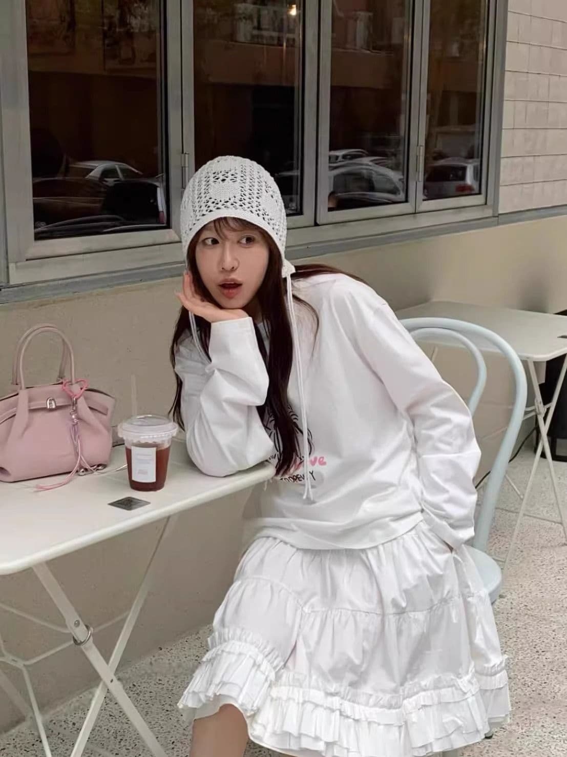 2026 한국 대외 무역 주문 패션 캐주얼 새로운 가을 의상 긴팔 티셔츠 여성 루즈핏 맨위 프린트 상세 이미지 6