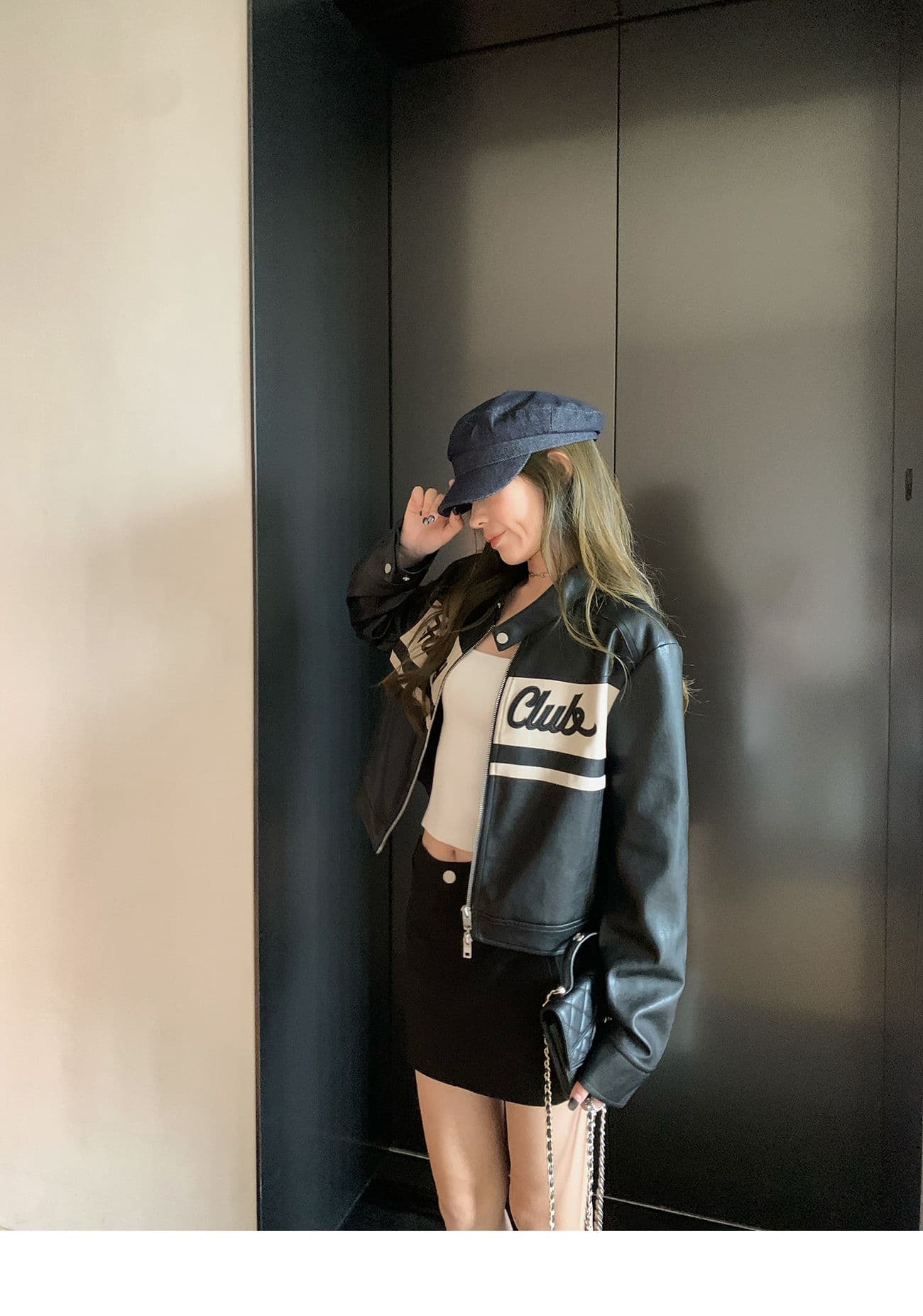 hhyii 감기 쿠이 남자 특별 검정색 레트로 오토바이 가죽 재킷 여성 코트 가을 다용도 캐주얼 pu 가죽 자켓 맨위 상세 이미지 14