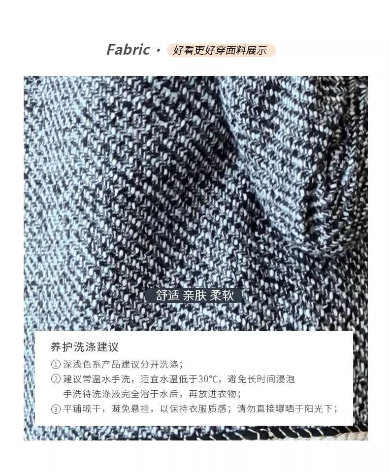 2026 새로운 프랑스식 고급 센스 빛 럭셔리 고급 작은 키 Chic chic 작은 샤넬 스타일 정장 여성 코트 봄 가을 상세 이미지 3